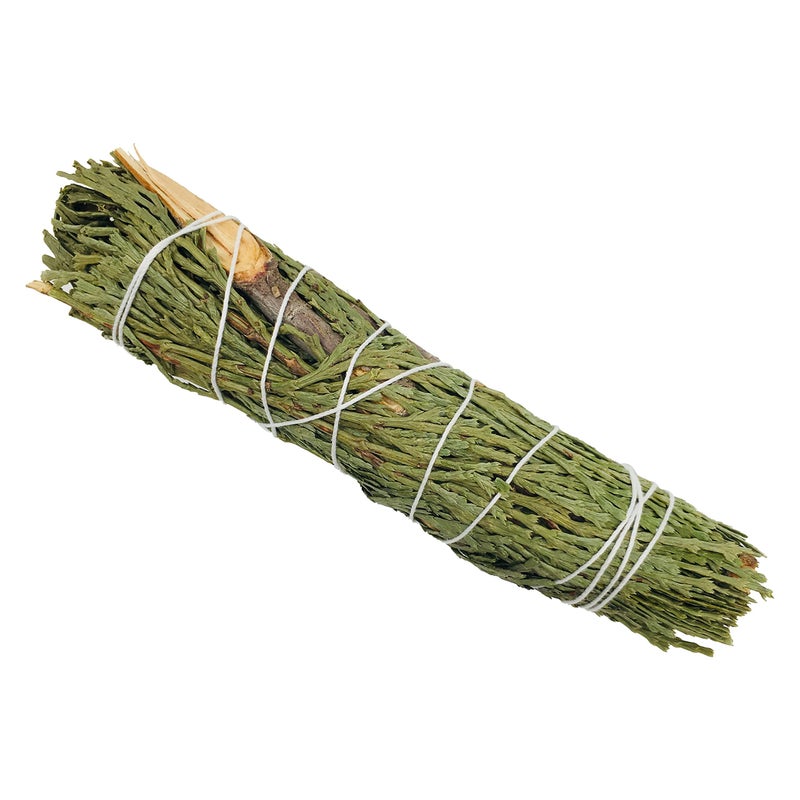Alternative Imagination Cedar Incense Wands, Package of 3, 4" Smudge Stick Bundles - Image 3
